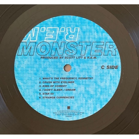 R.E.M. - Monster (0888072111486) виниловая пластинка - фото 2