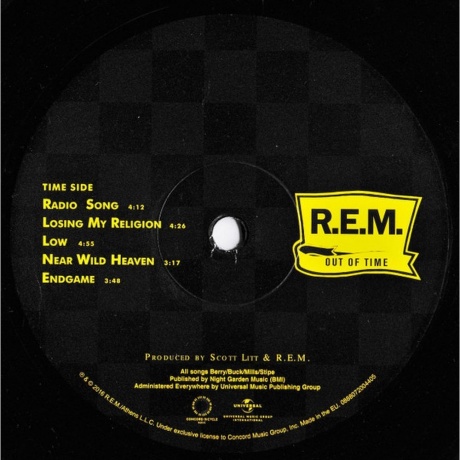 R.E.M. - Out Of Time (0888072004405) виниловая пластинка - фото 3