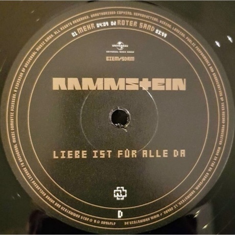Rammstein - Liebe Ist Fur Alle Da (0602527296784) виниловая пластинка - фото 7