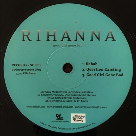 Rihanna - Good Girl Gone Bad (0602517337916) виниловая пластинка - фото 9