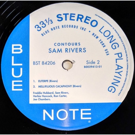 Sam Rivers - Contours (Analogue, Tone Poet) (0602577248993) виниловая пластинка - фото 5