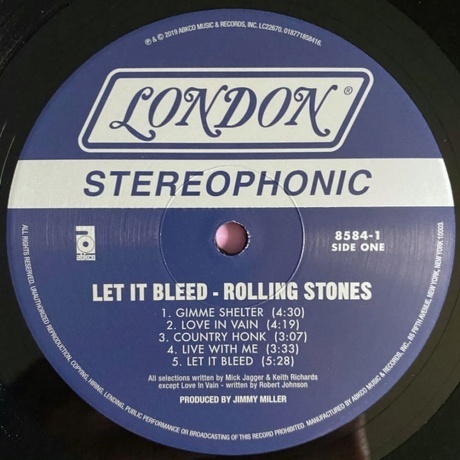 The Rolling Stones - Let It Bleed (0018771858416) виниловая пластинка - фото 3