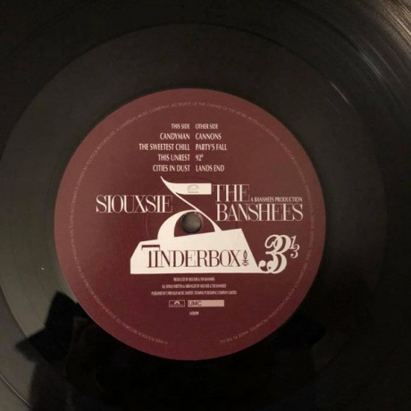 Виниловая пластинка Siouxsie And The Banshees, Tinderbox (0602557128635) - фото 4
