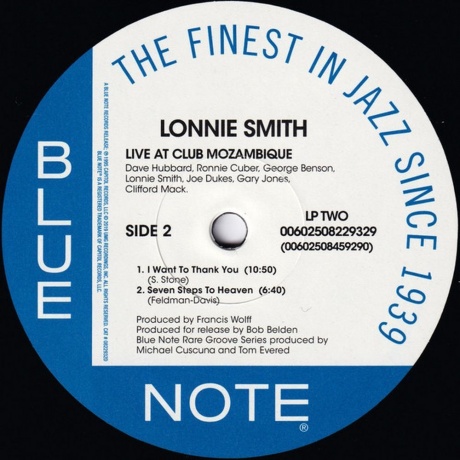 Lonnie Smith - Live At Club Mozambique (0602508229329) виниловая пластинка - фото 5