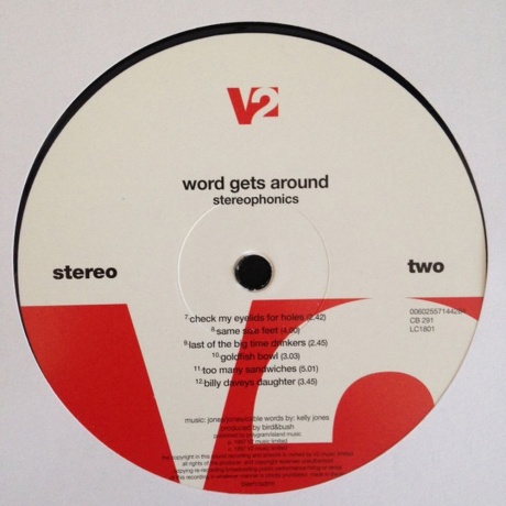 Stereophonics - Word Gets Around (0602557144284) виниловая пластинка - фото 4