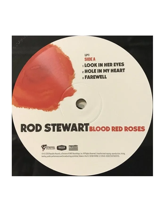 Виниловая пластинка Rod Stewart, Blood Red Roses (0602567909736) - фото 6