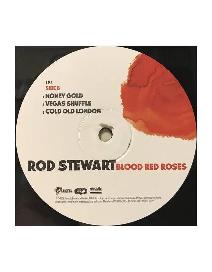 Виниловая пластинка Rod Stewart, Blood Red Roses (0602567909736) - фото 9