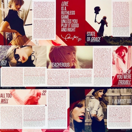 Taylor Swift - Red (0843930007103) виниловая пластинка - фото 2