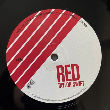 Taylor Swift - Red (0843930007103) виниловая пластинка - фото 8