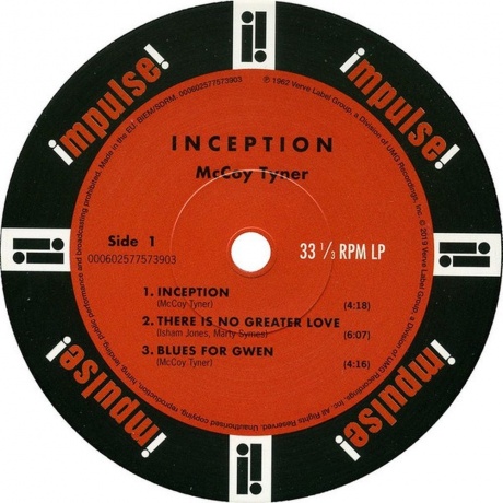 McCoy Tyner - Inception (0602577573903) виниловая пластинка - фото 4