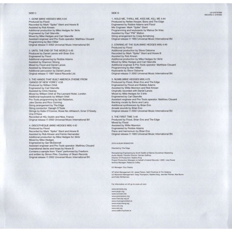 U2 - The Best Of 1990-2000 (0602557970999) виниловая пластинка - фото 11
