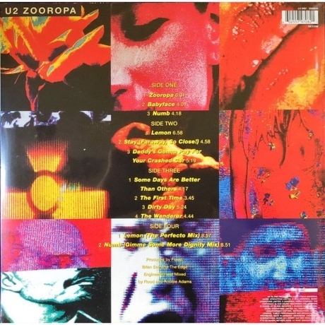 U2 - Zooropa (0602557970821) виниловая пластинка - фото 2