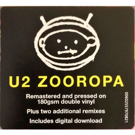 U2 - Zooropa (0602557970821) виниловая пластинка - фото 11