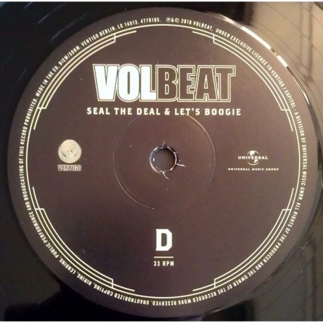 Volbeat - Seal The Deal &amp; Let's Boogie (0602547791030) виниловая пластинка - фото 9