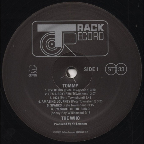 The Who - Tommy (0602537157495) виниловая пластинка - фото 2