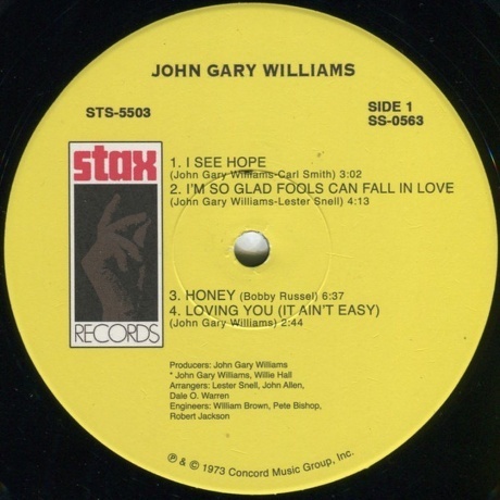 John Gary Williams - John Gary Williams (0888072397699) виниловая пластинка - фото 3