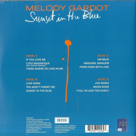 Melody Gardot - Sunset In The Blue (0602507425623) виниловая пластинка - фото 2