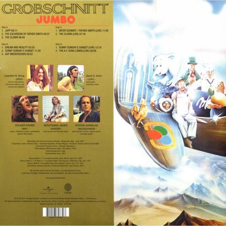 Grobschnitt, Jumbo (English) (0602557707397) виниловая пластинка - фото 2