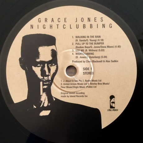 Jones Grace - Nightclubbing (0042284236812) виниловая пластинка - фото 4