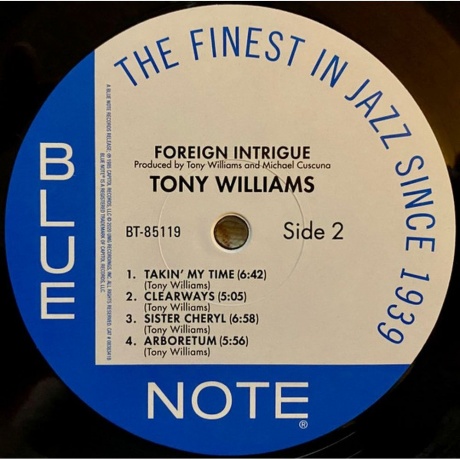 Tony Williams - Foreign Intrigue (0602508383410) виниловая пластинка - фото 4