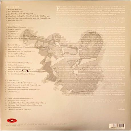 Louis Armstrong - Platinum Collection (5060403742445) виниловая пластинка - фото 2