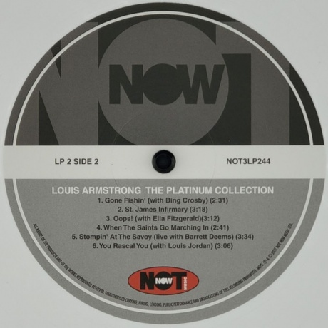 Louis Armstrong - Platinum Collection (5060403742445) виниловая пластинка - фото 7
