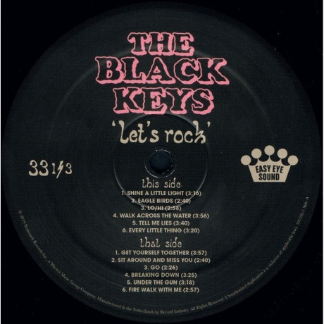 The Black Keys - Let's Rock (0075597924930) виниловая пластинка - фото 3