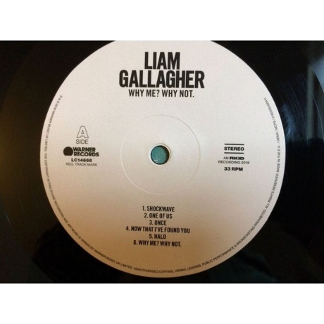 Liam Gallagher - Why Me? Why Not. (0190295408411) виниловая пластинка - фото 4