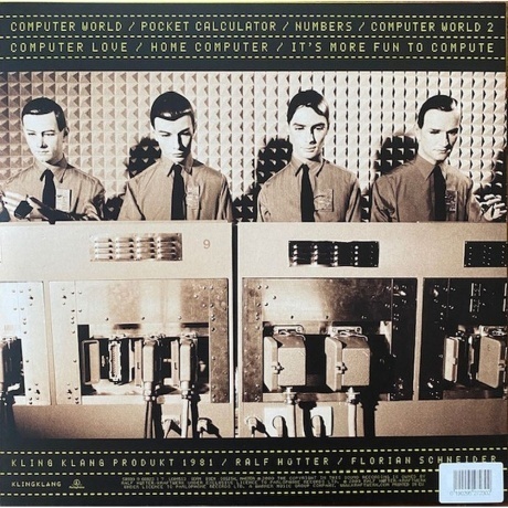 Kraftwerk - Computer World (coloured) (0190295272302) виниловая пластинка - фото 2