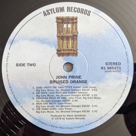 John Prine - The Asylum Albums (Box) (0603497862597) виниловая пластинка - фото 4