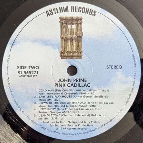 John Prine - The Asylum Albums (Box) (0603497862597) виниловая пластинка - фото 6