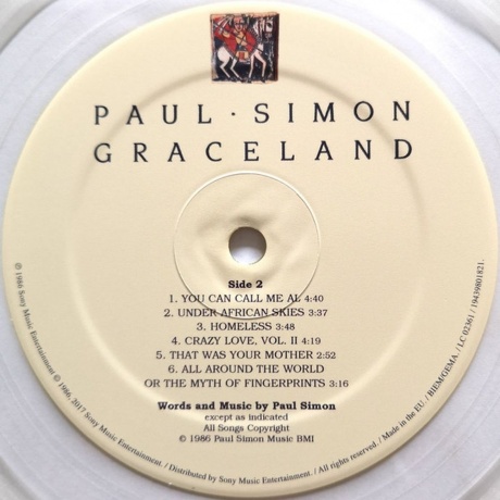 Simon Paul - Graceland (0194398018218) виниловая пластинка - фото 4