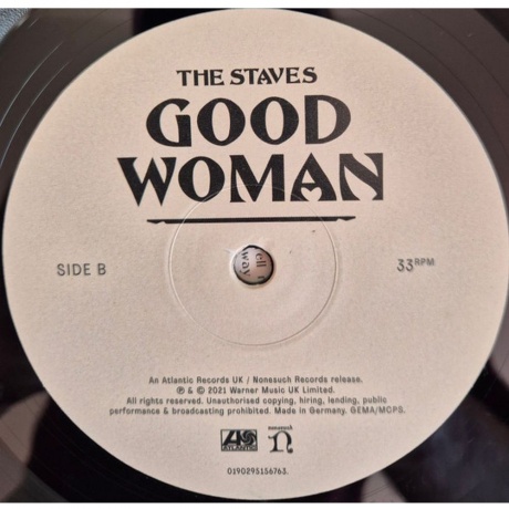 The Staves - Good Woman (0190295156763) виниловая пластинка - фото 3
