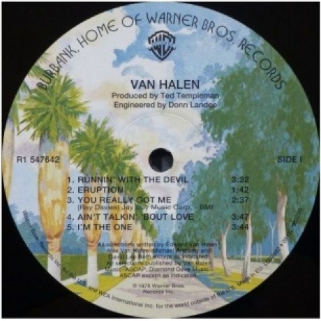 Van Halen - Van Halen (0081227955250) виниловая пластинка - фото 3