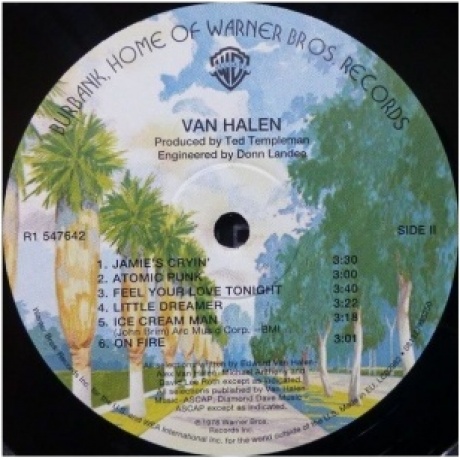 Van Halen - Van Halen (0081227955250) виниловая пластинка - фото 4