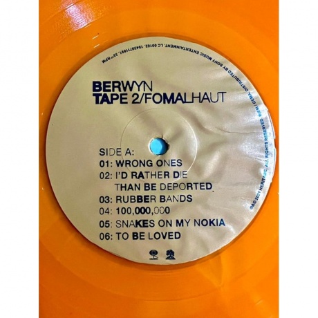 Berwyn - Tape 2/ Fomalhaut (coloured) (0194397118919) виниловая пластинка - фото 5