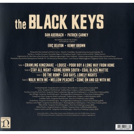 Black Keys - Delta Kream (0075597916881) виниловая пластинка - фото 2