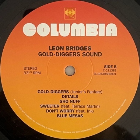 Leon Bridges - Gold-Diggers Sound (0194398869919) виниловая пластинка - фото 4