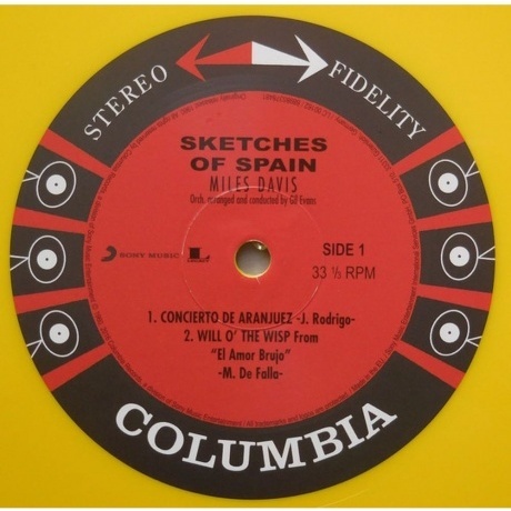 Miles Davis - Sketches Of Spain (coloured) (0889853784813) виниловая пластинка - фото 5