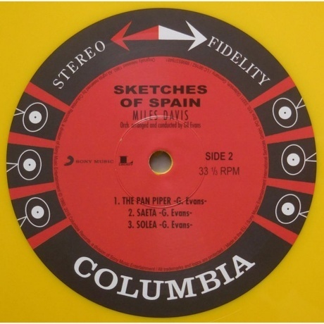Miles Davis - Sketches Of Spain (coloured) (0889853784813) виниловая пластинка - фото 6