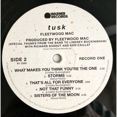 Fleetwood Mac - Tusk (0603497844395) виниловая пластинка - фото 4