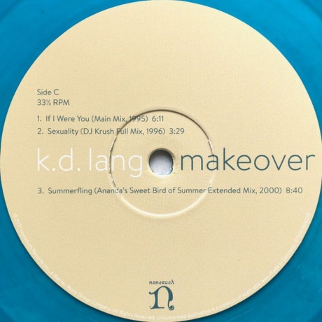 K.D. Lang - Makeover (coloured) (0075597916379) виниловая пластинка - фото 4