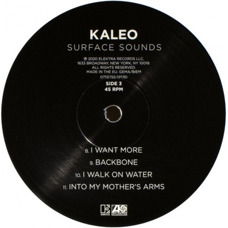 Kaleo, Surface Sounds (0075678649530) виниловая пластинка - фото 7