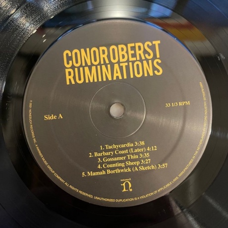 Conor Oberst - Ruminations (0075597916904) виниловая пластинка - фото 3