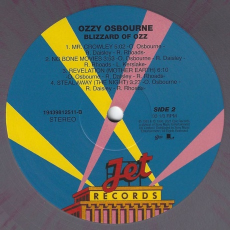 Osbourne, Ozzy, Blizzard Of Ozz (0194398125114) виниловая пластинка - фото 4