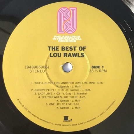 Lou Rawls - The Best Of (0194398598611) виниловая пластинка - фото 5