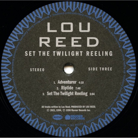 Lou Reed - Set The Twilight Reeling (0603497845118) виниловая пластинка - фото 5