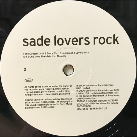 Sade - This Far (Box) (Half Speed) (0889854561215) виниловая пластинка - фото 16