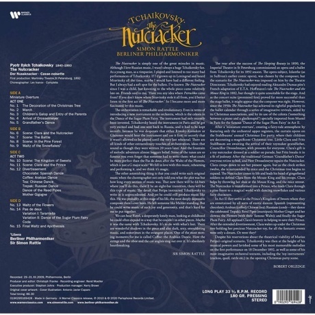 Simon Rattle - Tchaikovsky: Nutcracker (0190295169428) виниловая пластинка - фото 2