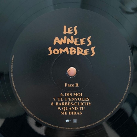 Mano Solo - Les Annees Sombres (0190295043346) виниловая пластинка - фото 3